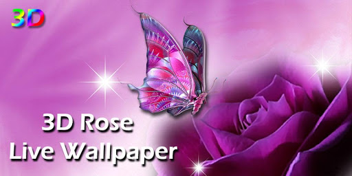 3D Rose Live Wallpaper