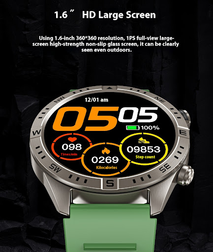 Title 11, Montre connectée homme avec paiement hors ligne...