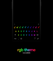 Chrooma Keyboard - RGB & Emoji Screenshot