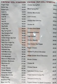 Golden Dragon menu 5