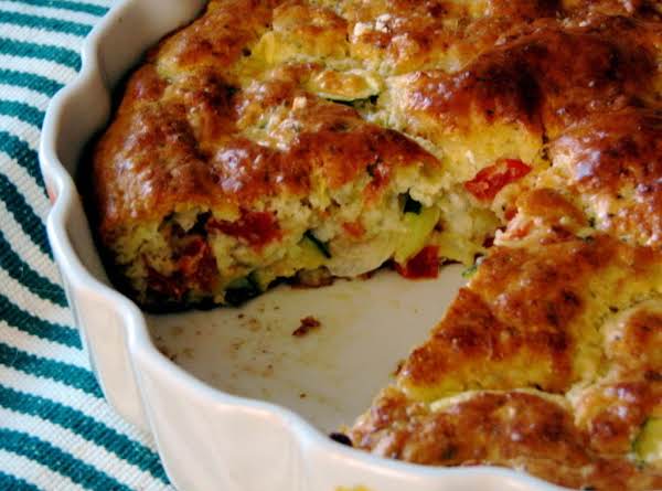 Zucchini Tomato Pie_image