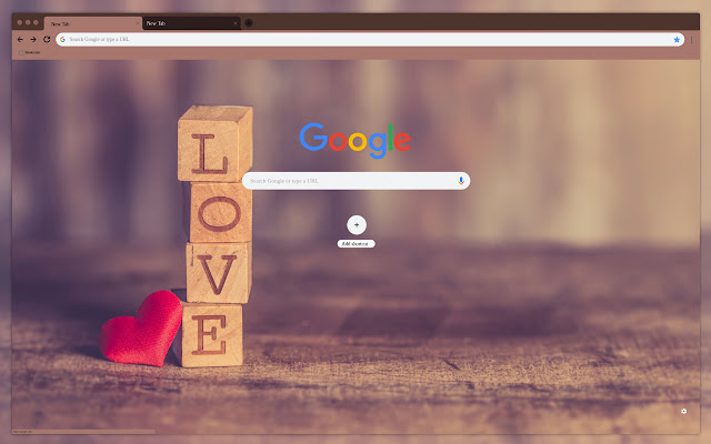 Wooden cubes chrome extension