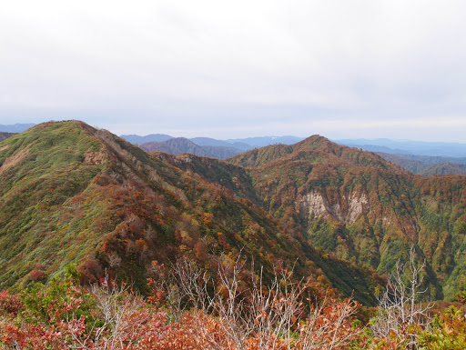 右に奥三方山