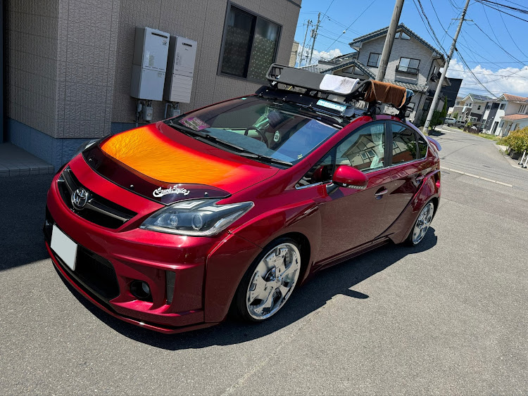 プリウスのコラボお誘いお待ちしております・いいね＆フォロー＆コメントありがとうございます・洗車・岩手コラボ・岩手でゴニョゴニョに関するカスタム事例の投稿画像2枚目