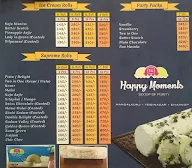 Manoj Ice Cream menu 1