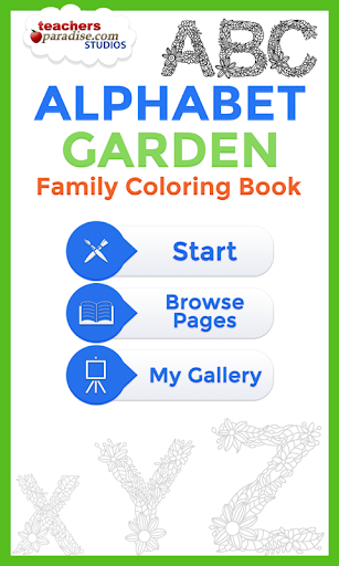 Adult Coloring Books: Alphabet