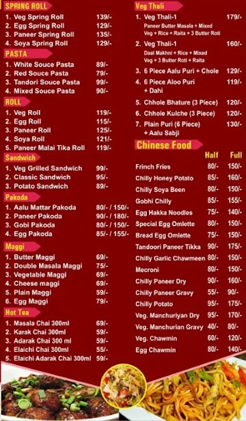 Kaushal Food Corner menu 