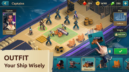 Screenshot Pirate Ships・Build and Fight