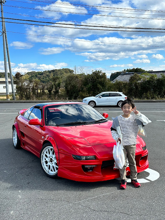 MR2のエアフェスタ宮崎2023・ブルーインパルスお出迎え・宮崎に関するカスタム事例の投稿画像1枚目