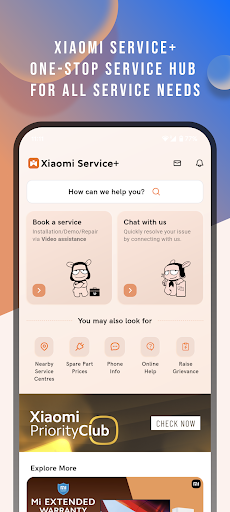 Screenshot Xiaomi Service+