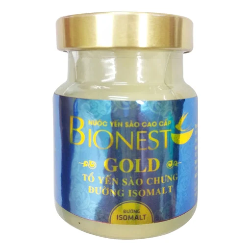 Hộp Yến sào Bionest Gold đường isomalt cao cấp - hộp tiết kiệm 6 lọ