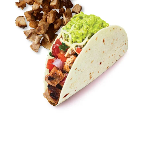 Grilled Barbeque Chicken Taco