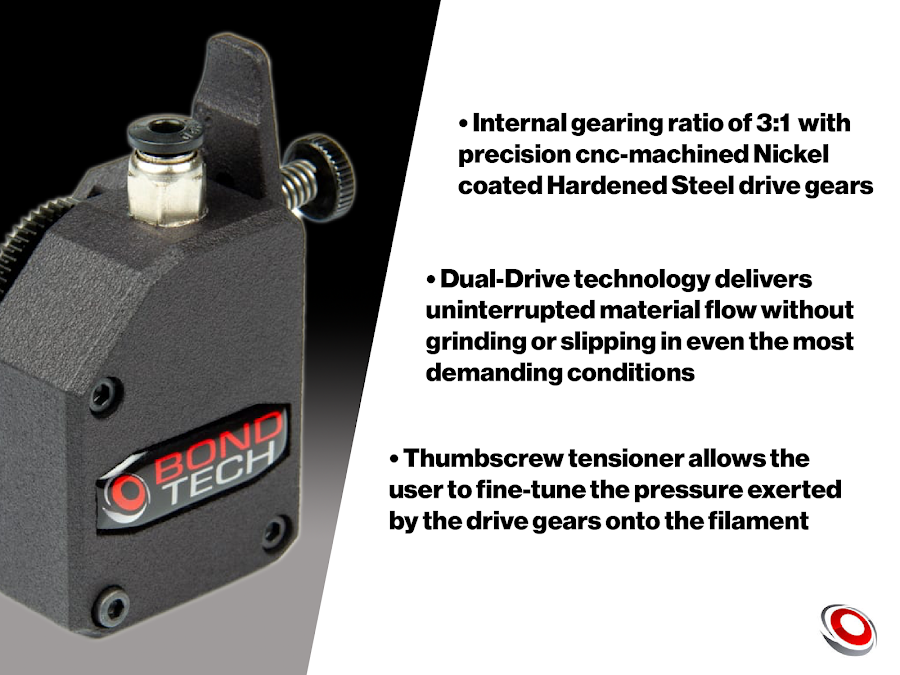Bondtech BMG Extruder - 1.75mm - Mirrored