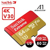 Thẻ Nhớ Microsdxc Extreme 667X A1 V30 4K 64Gb/32Gb Uhs - I U3 100Mb/S