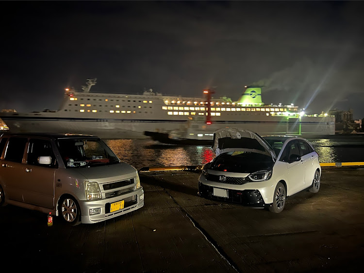 ワゴンRのMH21S・ワゴンR・フィットRS・太平洋フェリー・仙台港に関するカスタム事例の投稿画像1枚目