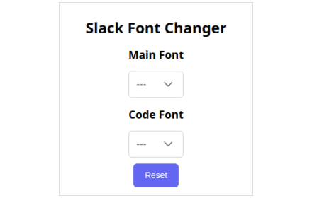 Slack Font Changer small promo image