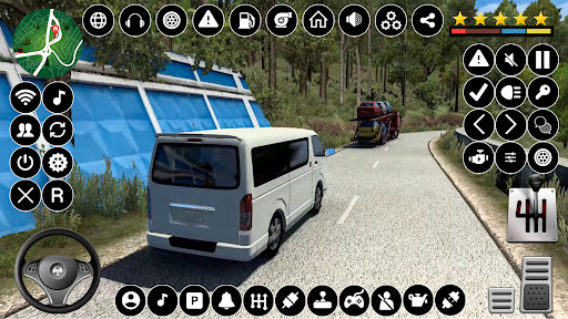 Screenshot Van Simulator Dubai Car Games