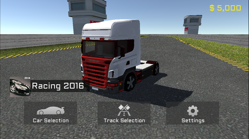 Racing on trucks Screen 1