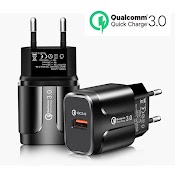 Đầu Cốc Sạc Nhanh Qc3.0 Cao Cấp Charger Adapter Cho Smartphone