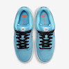 sb dunk low pro blue chill / safety orange / black / white