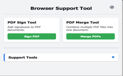 Browser Support Tool screenshot 2