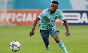 Paseka Mako of Orlando Pirates during the DStv Premiership 2021/22 football match between Sekhukhune and Pirates at Ellis Park, Johannesburg. 