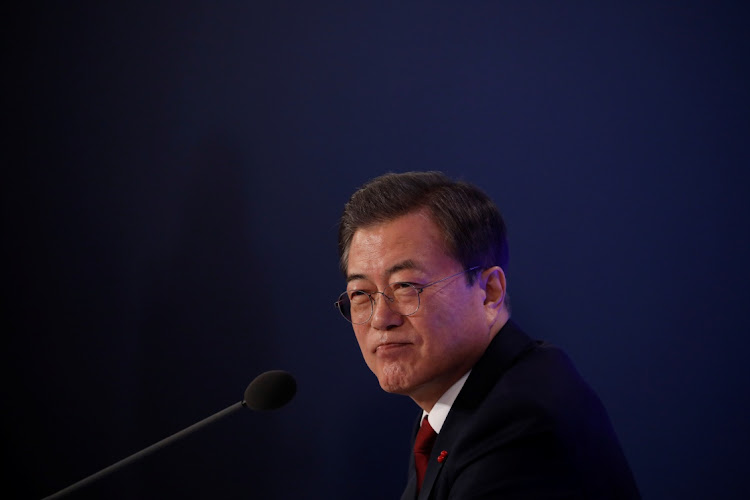 South Korean President Moon Jae-in. Picture: REUTERS/KIM HONG-JI