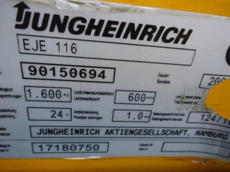 Imagen de JUNGHEINRICH EJE 116