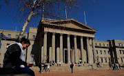 Students at the Wits University (University of the Witwatersrand) in Braamfontein.