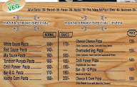 Pasta Strike menu 1