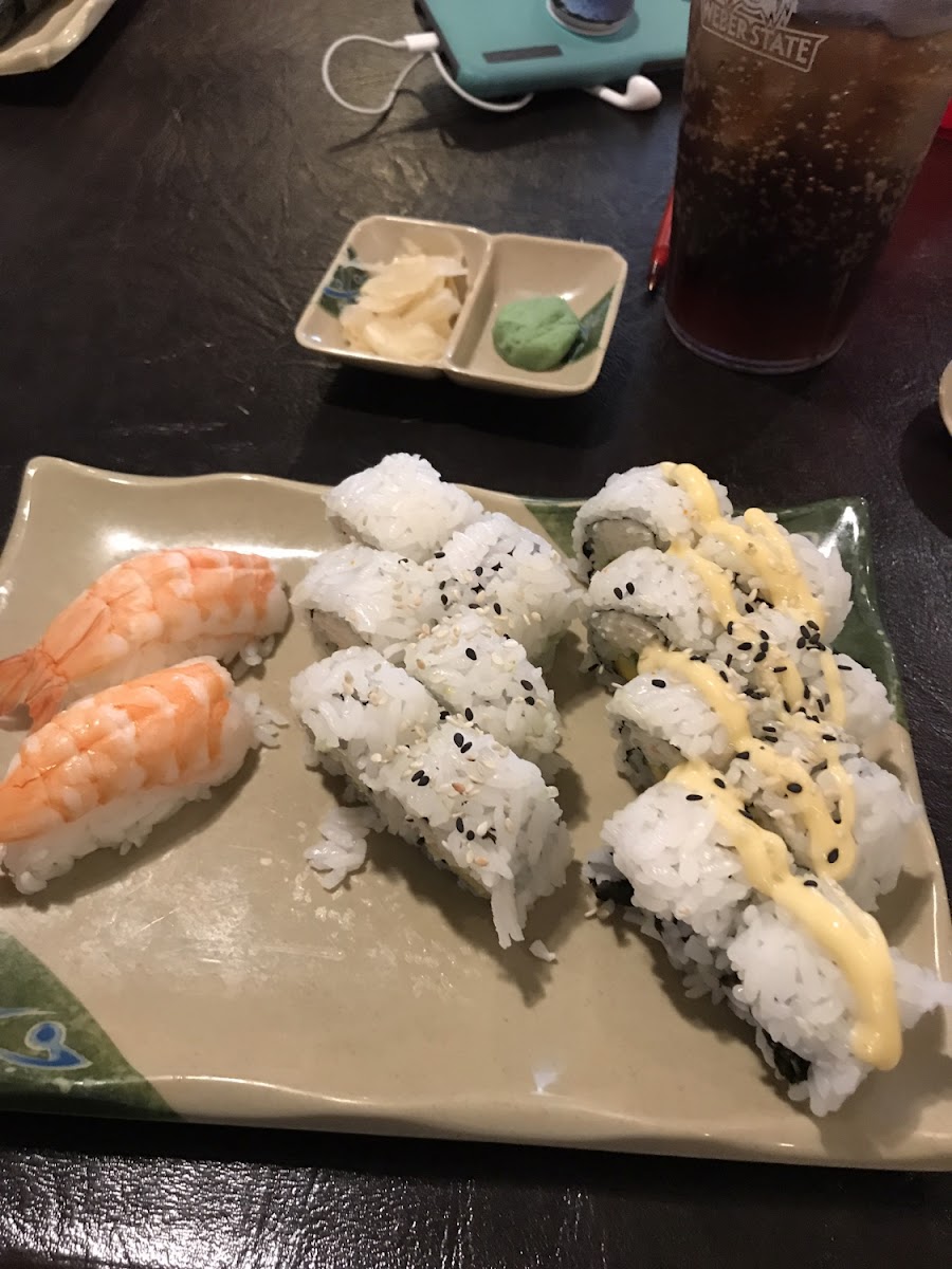 Gluten-Free at Tony's Grill and Sushi Bar