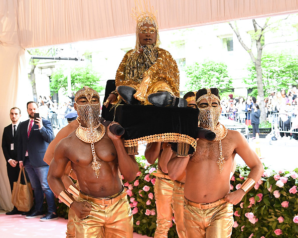 Billy Porter made a grand entrance at the 2019 Met Gala.