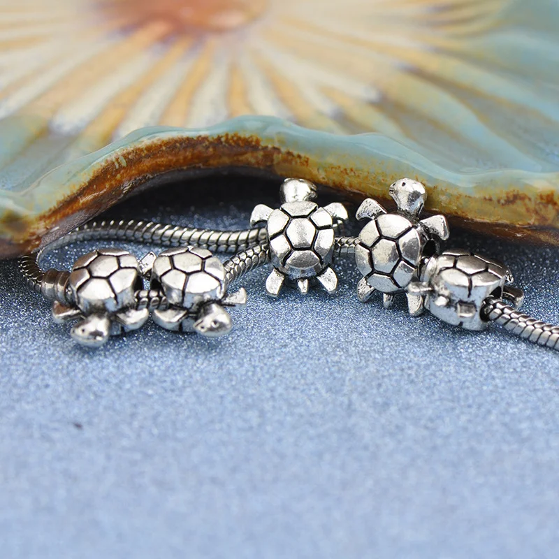 Perles en vrac aux tortues