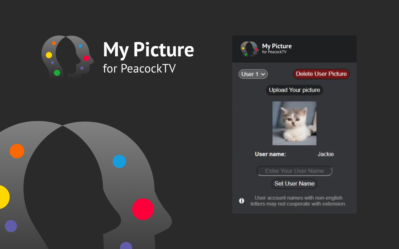 PeacockTV MyPicture: custom profile picture Preview image 4