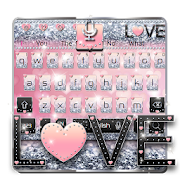 Love Diamond Glitter Keyboard  Icon