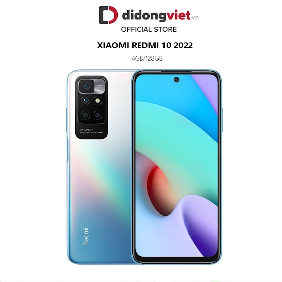 [Mã Elmall51 Giảm 5% Đơn 300K] Điện Thoại Xiaomi Redmi 10 2022 (4Gb|128Gb) Chính Hãng