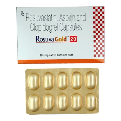 ROSUVA GOLD 20 CAP 10'S