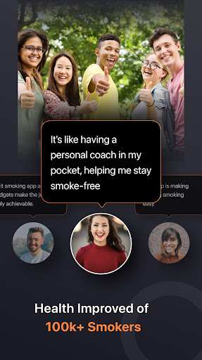 Screenshot Quit Smoking App