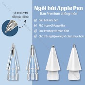 Ngòi Bút Thay Thế Cho Apple Pen 1/2 - Ngòi Bút Kim Loại Hỗ Trợ Viết Calligraphy Cho Apple Pen - Ngòi Kim Loại Chống Mòn