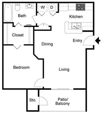 Delray Floorplan Diagram