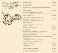 Sneak Out Cafe menu 4