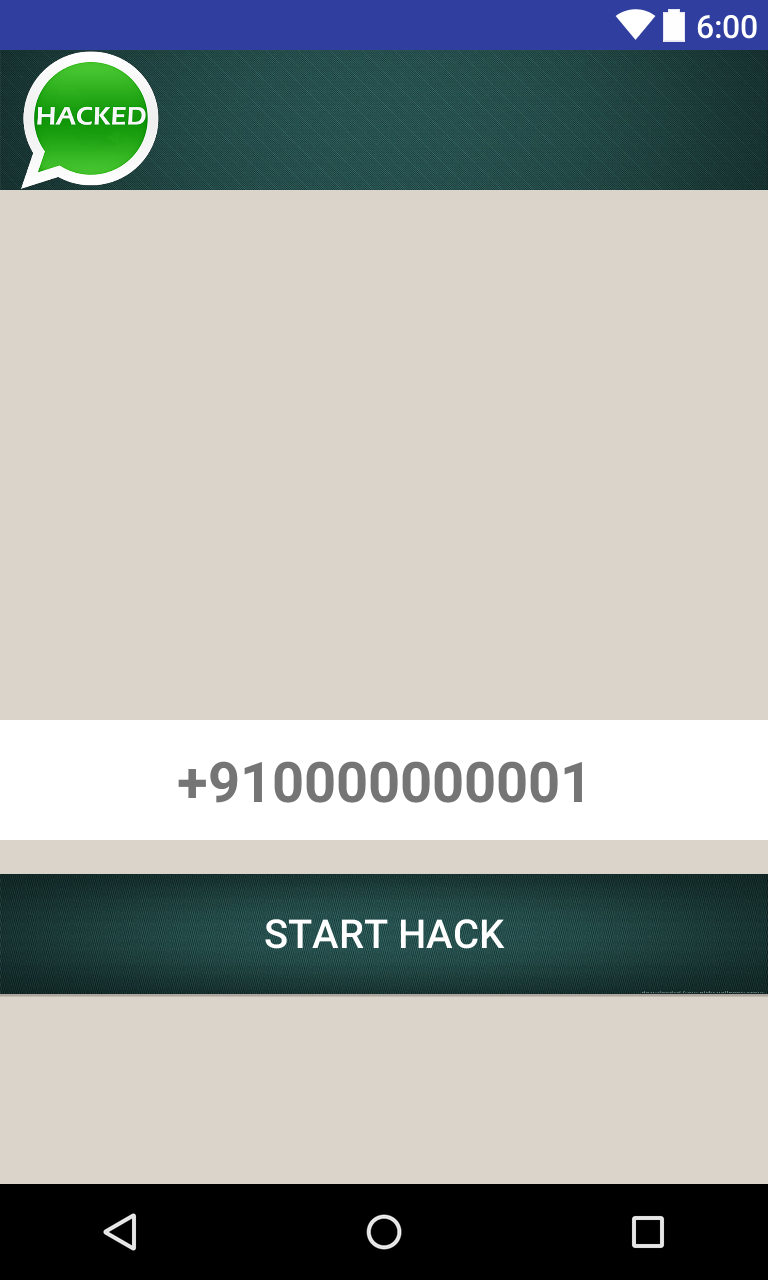 Hack WhatzUp Messages Prank Screen 1