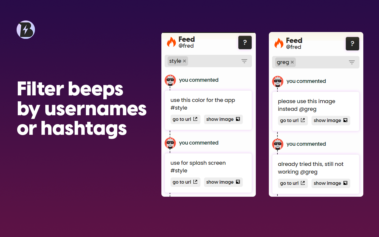 Beep! - add comments anywhere on the web Preview image 5