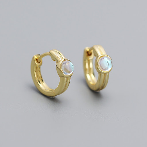 Title 7, Turquoise Personalized Electroplating Earrings....
