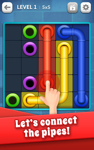 Line Puzzle: Pipe Art 3.1.1 screenshots 1