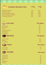 The Sweet Bakers menu 6