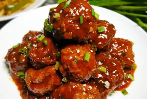 Veg Manchurian Dry (12 Veg Balls)