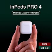 Tai Nghe Nhét Tai Bluetooth Không Dây Mini Tws Pro4 Cho Android Và Inpods