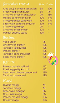 Firangi Falooda menu 3