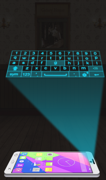 Hologram keyboard 3D Simulator - Android Apps on Google Play